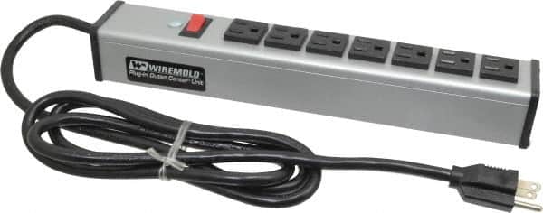 NO IMAGE AVAILABLE. Wiremold 7outlet,switch,6 Ft. Power Strip UL204BC