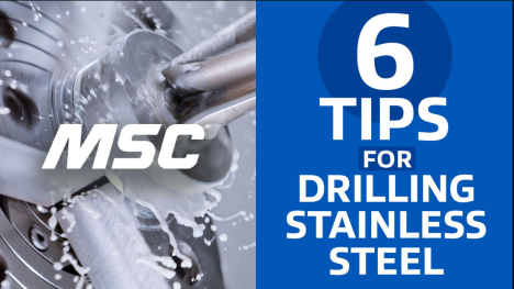 10 Quick Tips For Drilling Stainless Steel