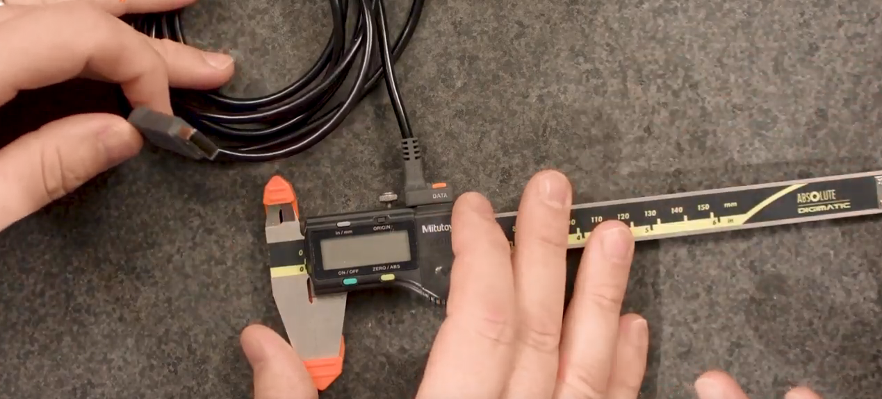 Mitutoyo digital caliper with data output shop