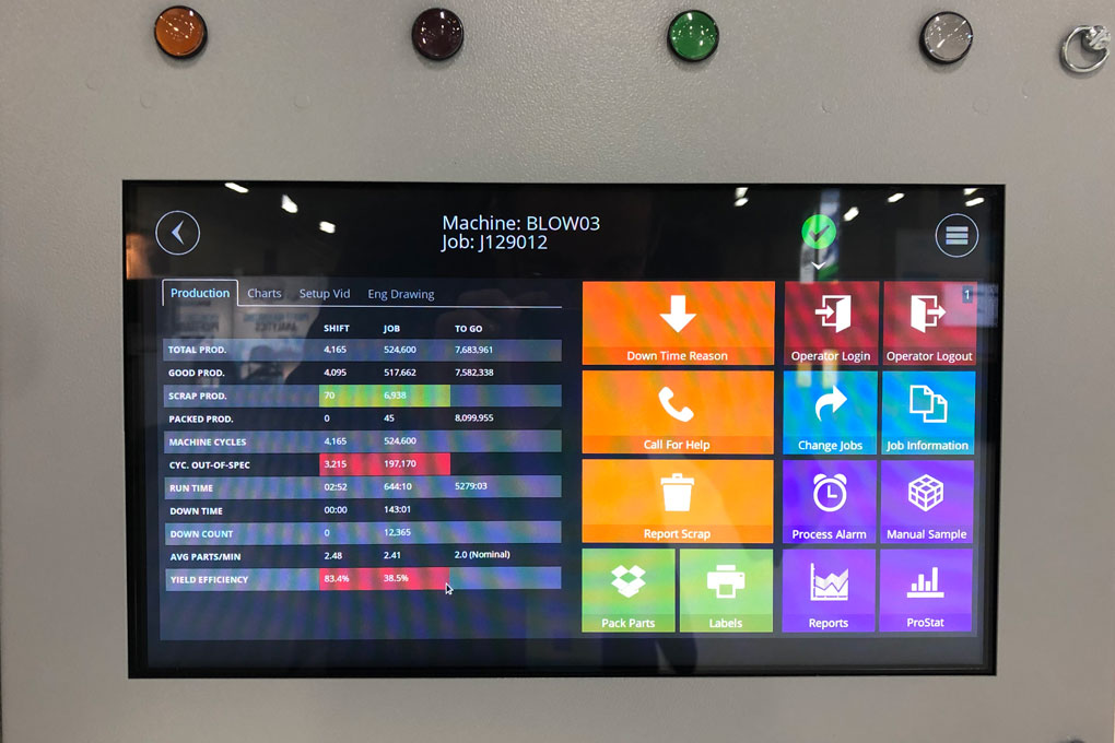 Aside from advanced scheduling, document control and other capabilities, Manufacturing Execution Systems provide real-time visibility into manufacturing processes. Image: Epicor Software Corp.