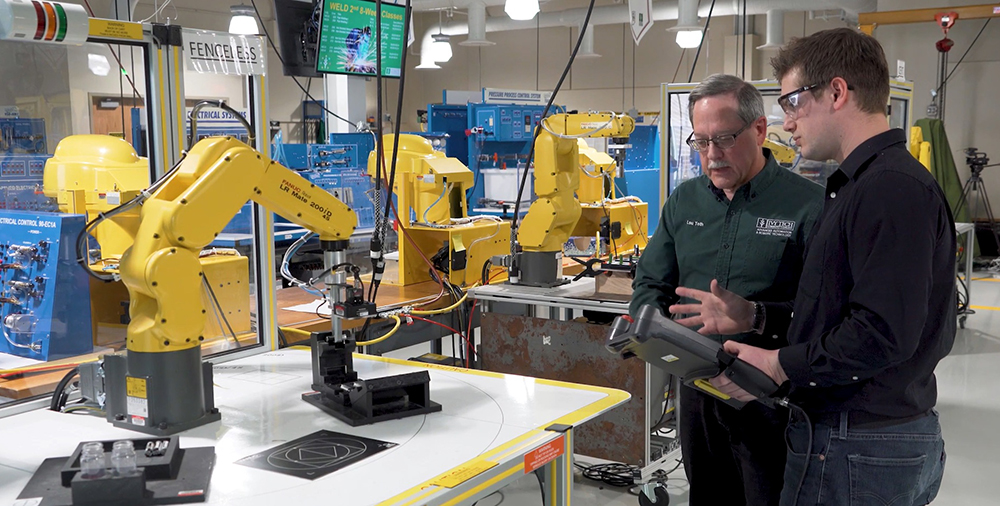 FANUC America works with more than 1,500 schools offering hands-on, real-world automation training. | Image courtesy of FANUC America.