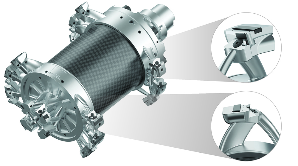 Kennametal offers custom products such as stator bore tools, above, built with additive manufacturing. | Image courtesy of Kennametal