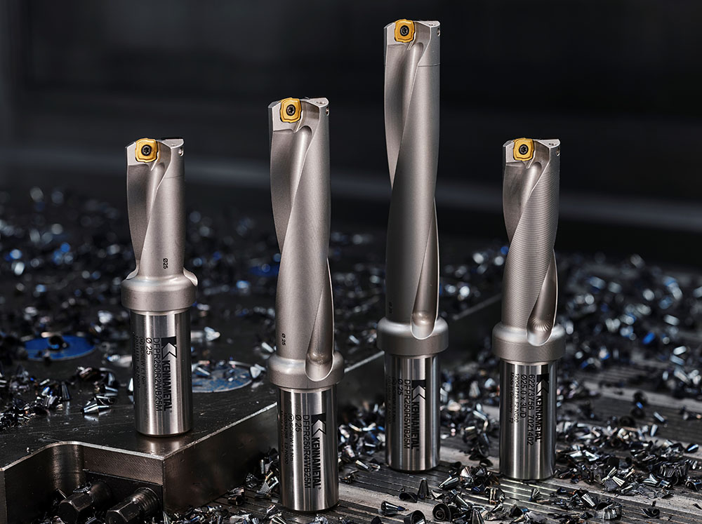The Drill Fix PRO can cut from 2 diameters (2xD) to 5 diameters deep and deliver hole diameters from half an inch to 2.5 inches.