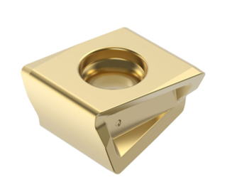 The innovative triangular-shaped margin on the new Mill 4-12KT provides cutting edges with exceptional strength.