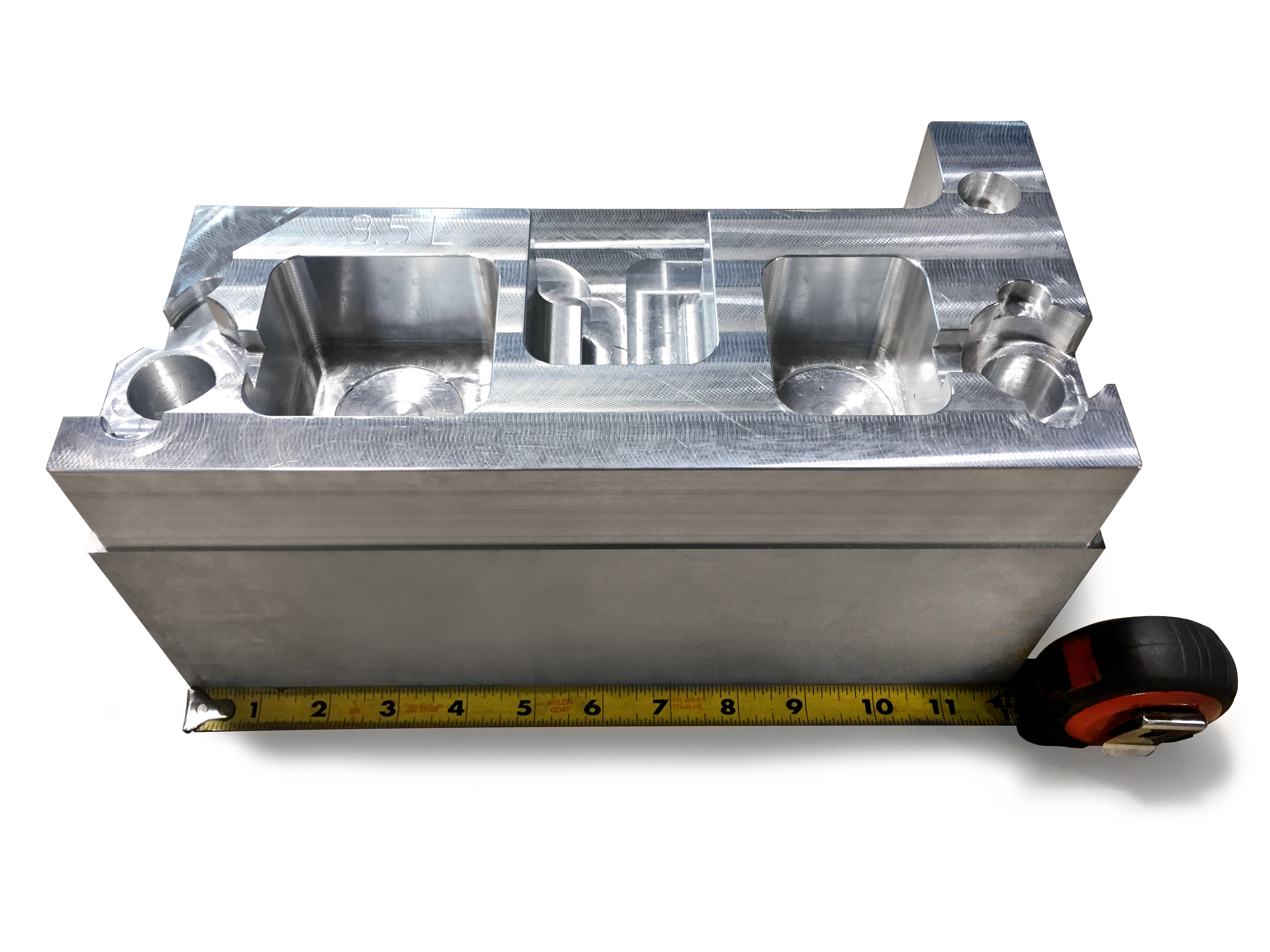 Micro Technology manufactures aluminum parts used to mount automotive engine blocks to be robotically transported through assembly lines.