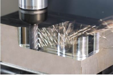 An optimized roughing operation using a multi-flute tool from Seco Tools.