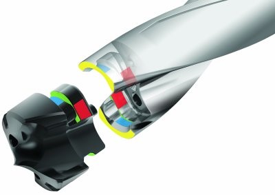 A patented taper interface gives the KenTIP FS maximum rigidity and accuracy, with a retention lock that eliminates pullout