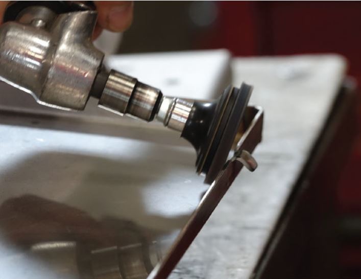 Because stainless steel can be a challenging and expensive material to work with, it is important to be properly trained before grinding and finishing it.