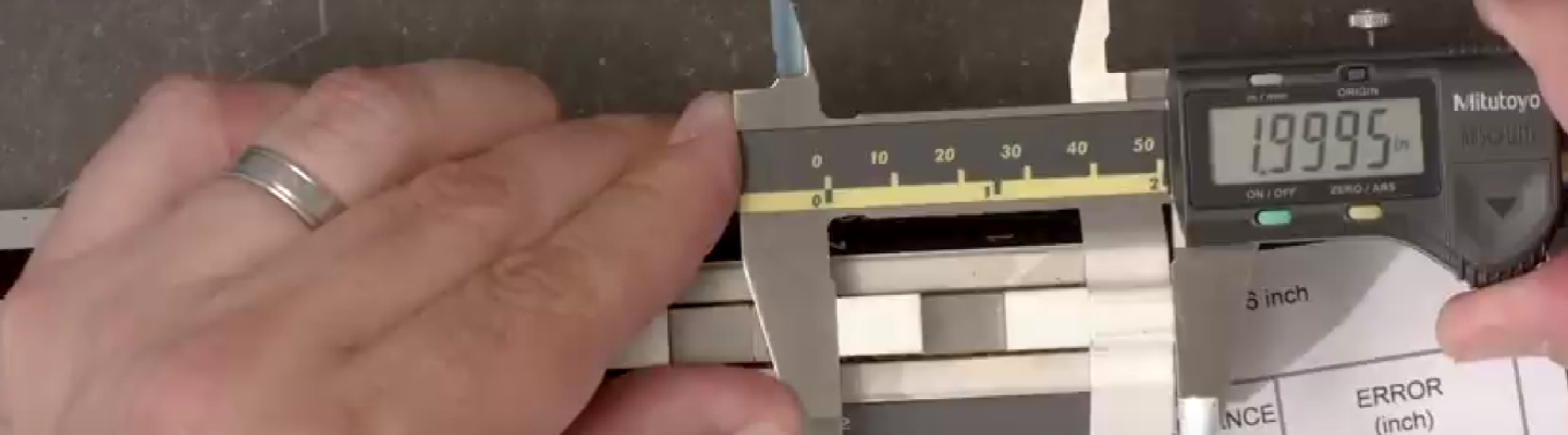 VIDEO Caliper Calibration How to Calibrate a Caliper Better MRO