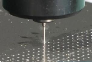 Drilling small holes in sales stainless steel