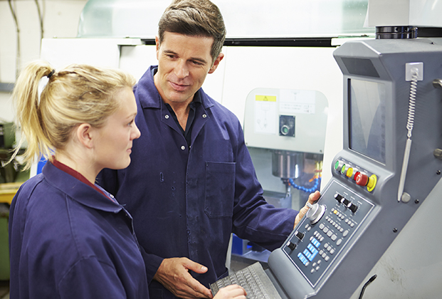 In a study done by the Manufacturing Institute and Deloitte of more than 600 women working in manufacturing, over 75% agreed that a manufacturing career is interesting and rewarding.