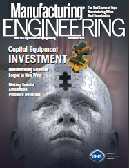 Manufacturing Engineering article cover
